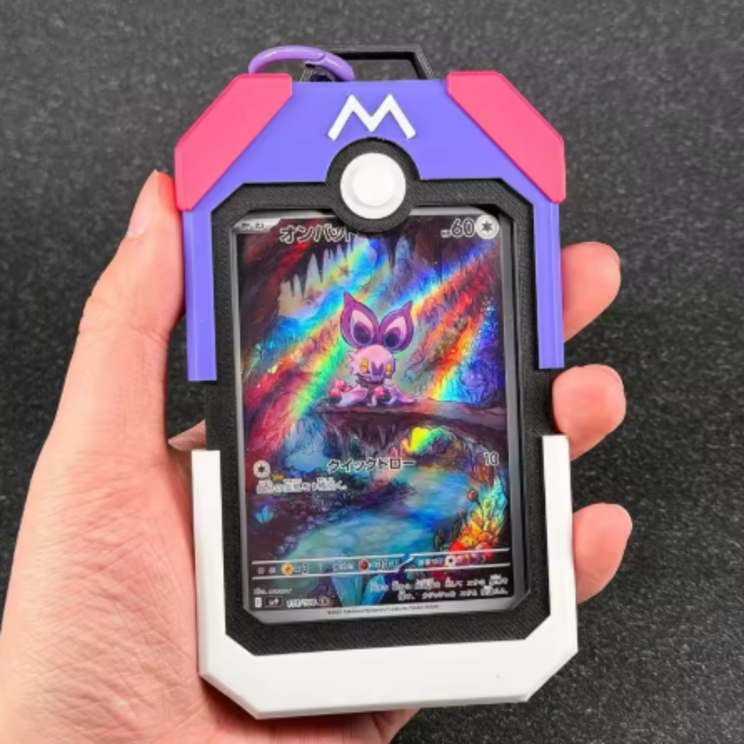Estuche Porta Cartas Pokémon con Diseño Pokébola 3D