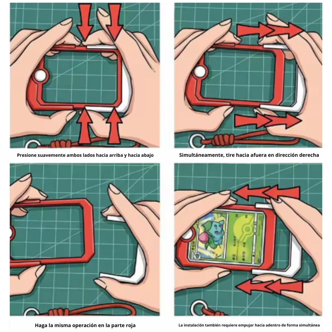 Estuche Porta Cartas Pokémon con Diseño Pokébola 3D