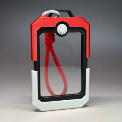 Estuche Porta Cartas Pokémon con Diseño Pokébola 3D